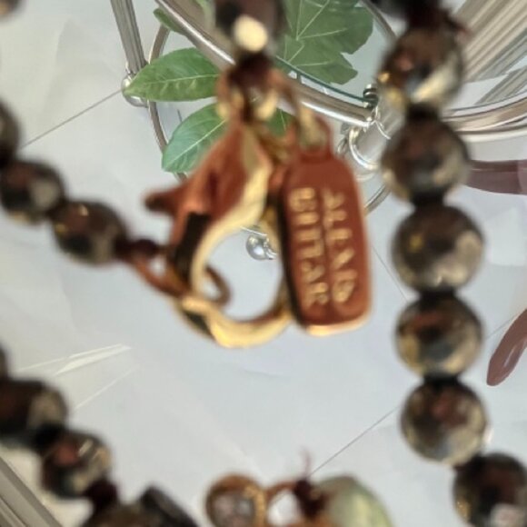 NWT ALEXIS BITTAR 50" Crystal & Stone Station Necklace - Picture 10 of 10